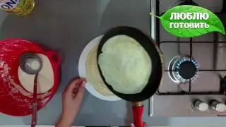 Блины с начинкой из печени. Быстро и вкусно!