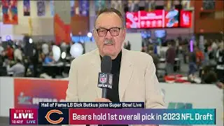 SUPER BOWL LIVE - Dick Butkus is Brutally honest about the Chicago Bears