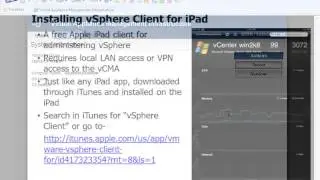 Lesson 36   Administering vSphere Using an iPad