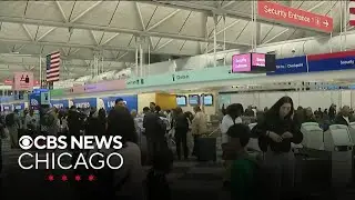 Labor Day weekend travel underway at Chicago airports