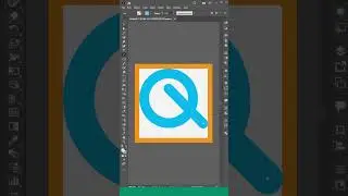 How to create Navigation Icon (Search) in Illustrator #shorts