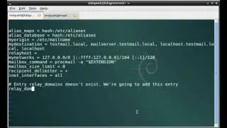 Install and Configure Postfix on Debian Systems