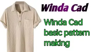 How to Winda Cad Basic Pattern Making Tutorial Bangla Tutorial (2023) #Garments Cat
