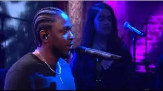 Kendrick Lamar Performs On Late Show with Stephen Colbert