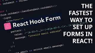 Make React Forms EASY with React Hook Form!