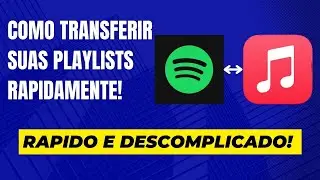 Como transferir playlists entre Spotify, Apple Music, Youtube e outros de graça!