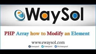 PHP array modify element | PHP Tutorials | eWaySol