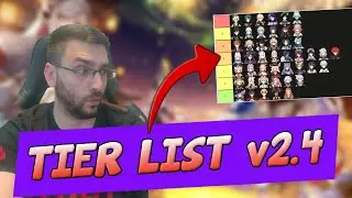 TIER LIST GENSHIN IMPACT VERSIÓN 2.4 | ANÁLISIS DE TODOS LOS PERSONAJES | Genshin Impact Español