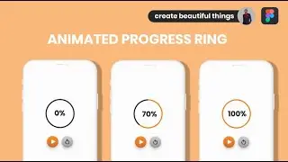 Animated Progress Circle in Figma