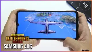 Samsung Galaxy A06 PUBG Mobile Gaming test | Helio G85