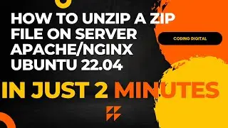 How to unzip a zip file on server | 2023