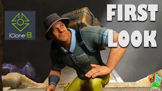 This is the QUICKEST & EASIEST way to animate. iClone 8 - First Look.