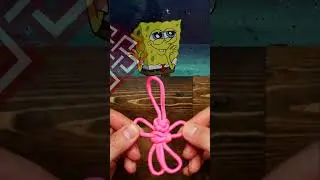 I Tied The Flying Dutchman's Knots! #spongebob #knots #flyingdutchmanspongebob #paracord