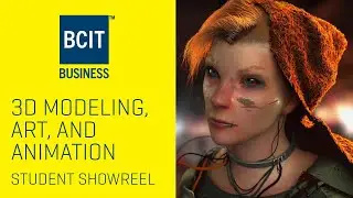 BCIT 3D Modeling, Art, and Animation Student Work and Showreel