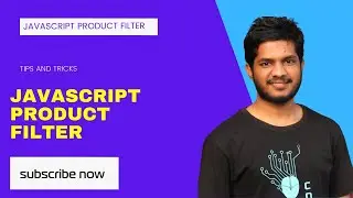 javascript product filter with HTML and CSS with JS| With Free Source Code 