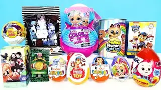 СЮРПРИЗ MIX! LOL Color Change, КЛИНОК, Щенячий патруль, Мстители, Пятерочка Unboxing Kinder Surprise