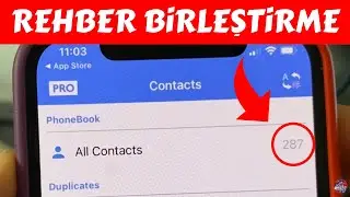 iPhone Rehberde Yinelenen Kişileri Birleştirme | iPhone Rehber Birleştirme