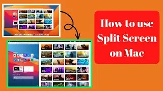 How to use Split Screen in Mac | MacOS 13 Ventura