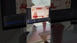 Vtuber Stream Layout Overlays on Hyper Desktop  