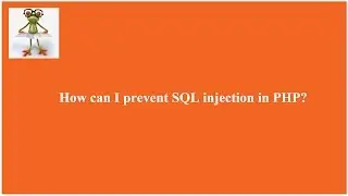 [SOLVED] How can i prevent SQL injection in php? (Better View-Download)