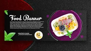 Banner Design In Photoshop | photoshop tutorial