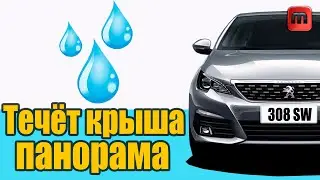 Протекает панорамная крыша. Peugeot 308 T9. Как решить проблему?