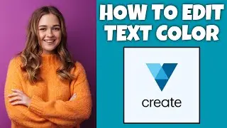 How To Edit Text Color On VistaCreate | Step By Step Guide - VistaCreate Tutorial
