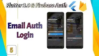 Flutter 3.0 - Firebase - Login using email and password