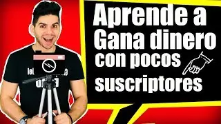 CÓMO  GANAR DINERO EN YOUTUBE SUBIENDO VIDEOS CON POCOS SUSCRITORES 🤓ejemplo real