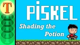 How to Create Pixel Art and Animations with Piskel Tutorial 3 - Shading the Potion