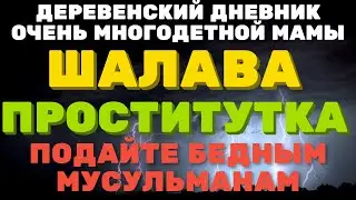 Подайте бедным, дочь побирухи и её пихва \ ДЕРЕВЕНСКИЙ ДНЕВНИК очень многодетной мамы \ мать героиня