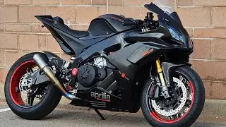 Stunning APRILIA RSV4 1100 FACTORY SC PROJECT CR-T Exhaust Sound (Full with Carbon & Custom Parts)