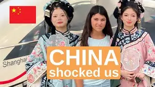 OUR FIRST DAYS IN CHINA SHOCKED US! BLOWN AWAY BY ALL THE MODERN TECHNOLOGY IN SHANGHAI 上海 🇨🇳