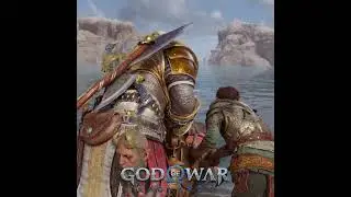 Синдри  и Брок: прощание ► God of War Ragnarok (Бог войны: Рагнарек) 