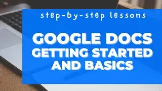 Step-by-step Lessons. Google Docs, Google Drive. Introduction to creating a google doc & sharing it.