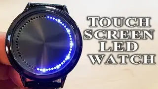 Touch screen LED women watch review 