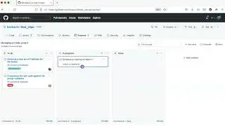 042c Creating cards in a GitHub project