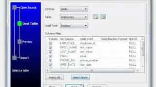 Import data from Excel file into PostgreSQL table