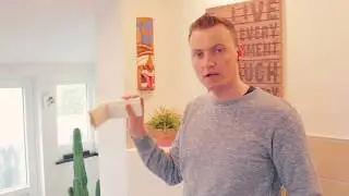 Flexibler Gehrungsschnitt an einer Fußleiste