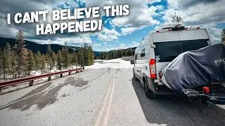 I'M SHOCKED THIS HAPPENED ..... (solo female van life)