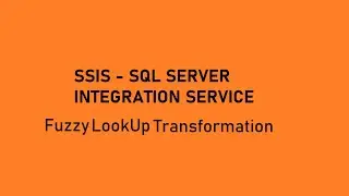 FuzzzyLookup Transformation || SSIS Transformation