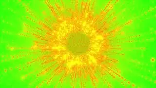 fire circle particle Background Looped Animation green screen - Download Stock Footage