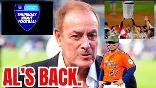 Al Michaels is BACK for NFL TNF in 2024! Fans CELEBRATE Al CRUSHING The Astros During Browns Game!