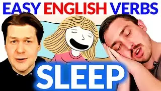 Easy English Verbs: SLEEP 😴 Beginner English Comprehensible Input Lesson | Learn English Naturally