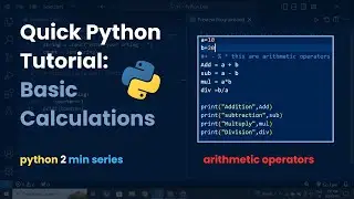 Learn Python Math Operations Fast!