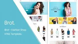 Brot - Fashion Shop HTML Template | Themeforest Website Templates and Themes