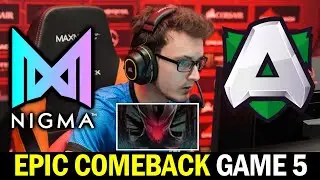 NIGMA vs ALLIANCE — MIRACLE Terrorblade Epic Comeback Grand Final