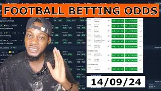 ( 3 slips ) BEST Football Predictions for Today (14/09) | Expert Betting Tips & Value Bets