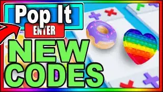 🥳OMG!🥳 NEW POP IT TRADING CODES!  Roblox