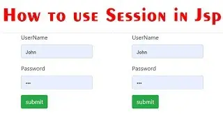 How to use Session in Jsp